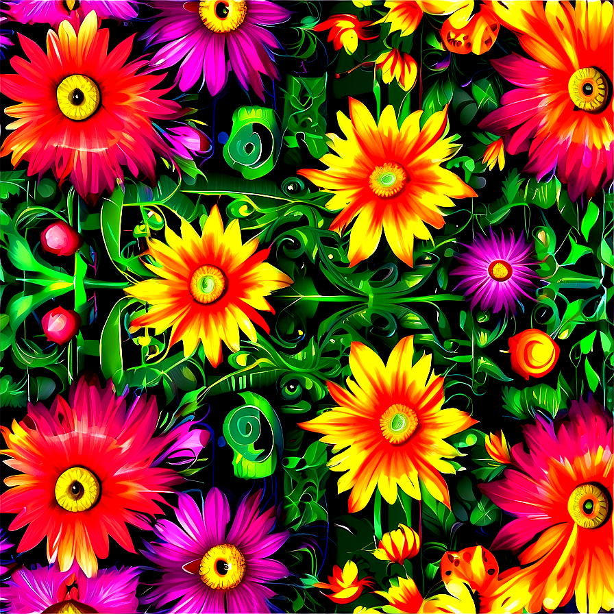 Floral Pattern Background Png 5