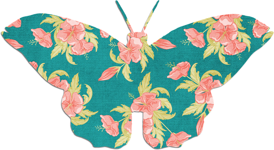 Floral Pattern Butterfly