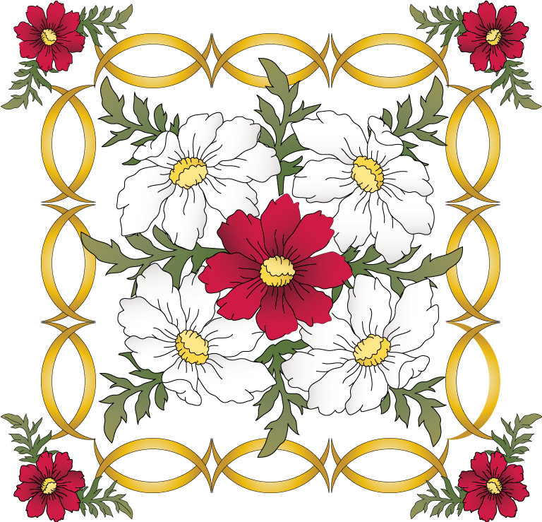 Floral_ Pattern_ Chrysanthemum_ Design