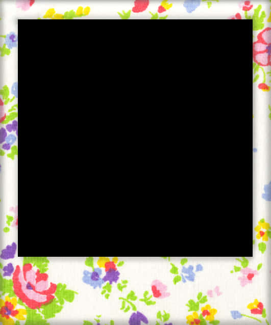 Floral Pattern Frame