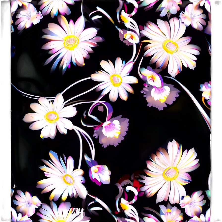 Floral Pattern Silhouette Png 29