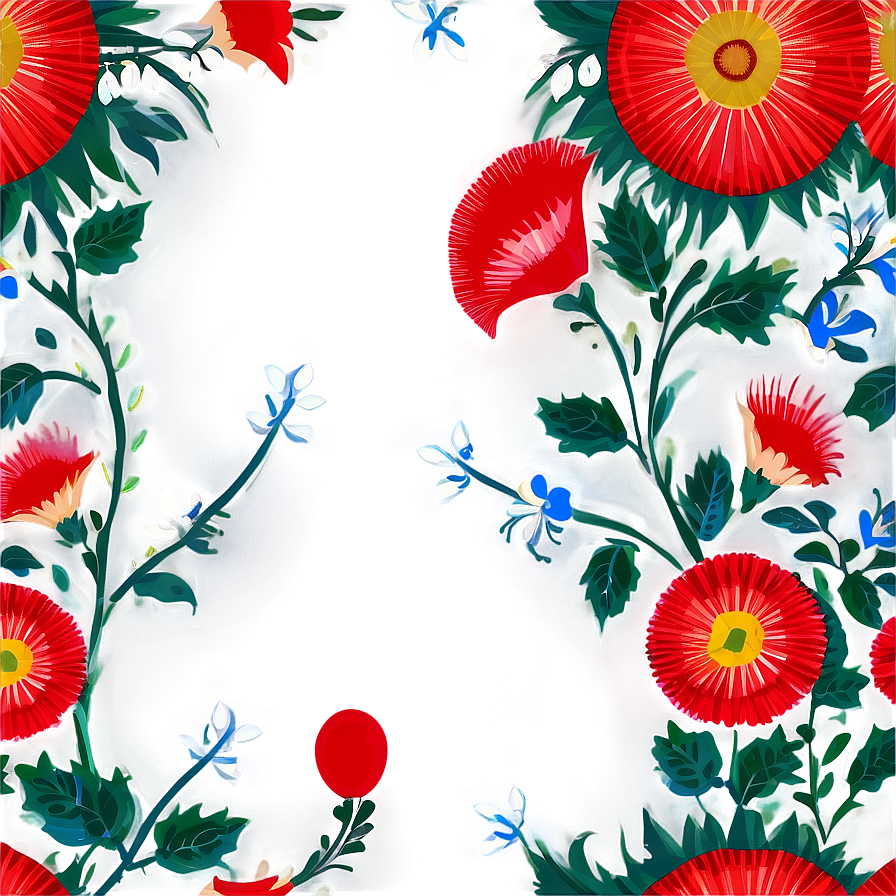 Floral Pattern Transparent Png 06202024