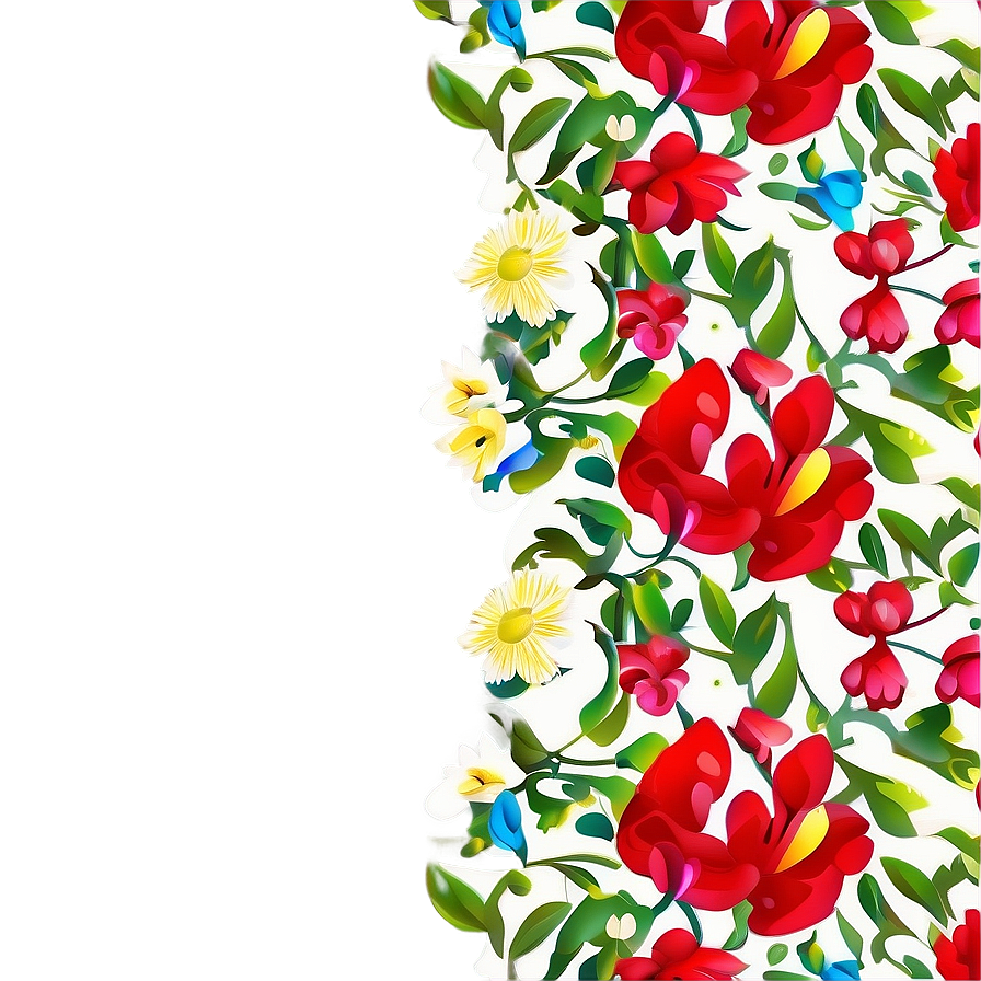 Floral Pattern Vector Png Qdh13