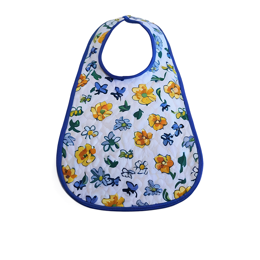 Floral Print Bib Png Ewk49