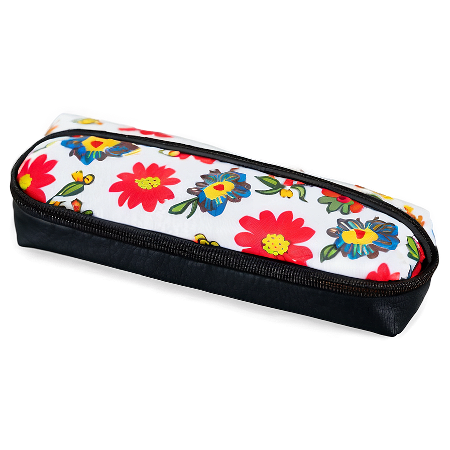 Floral Print Pencil Case Png 06292024