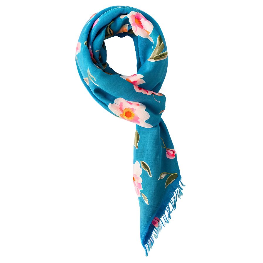 Floral Scarf Png Iog