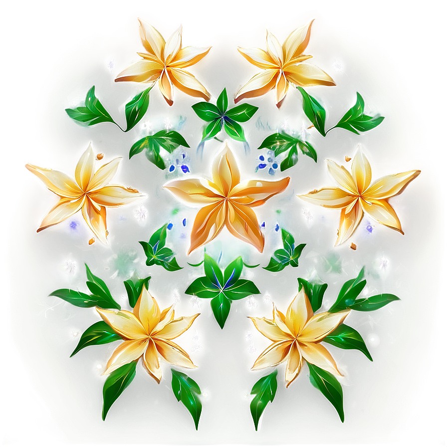 Floral Star Pattern Png 06132024