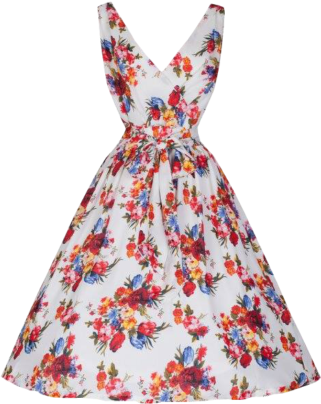 Floral Summer Dress Design