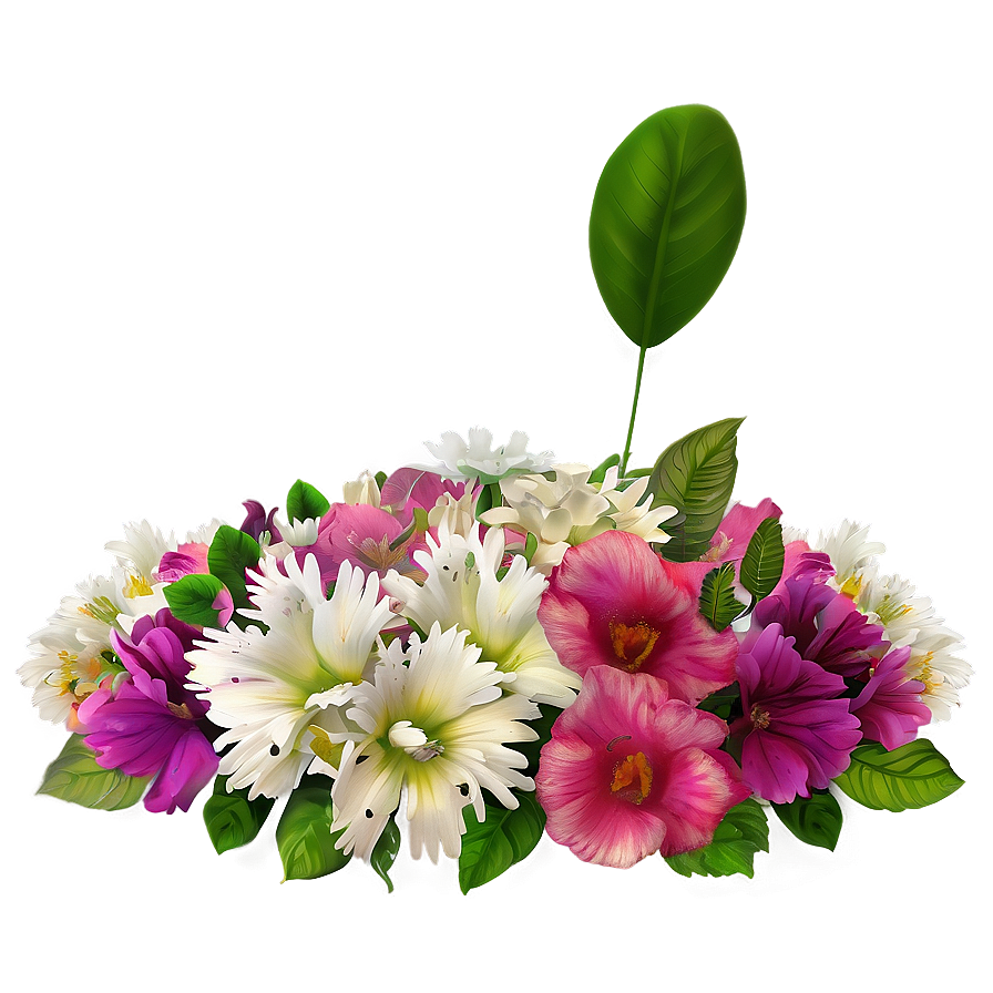 Floral Table Decor Png 05062024