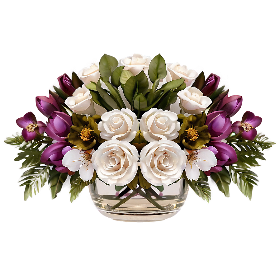 Floral Table Decor Png 46