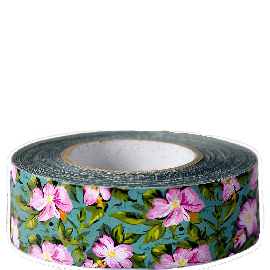 Floral Tape Png 04292024