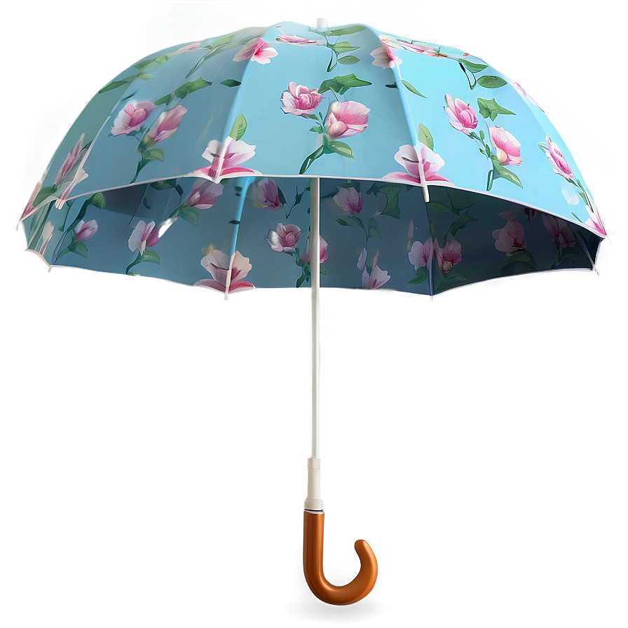 Floral Umbrella Png Qon91