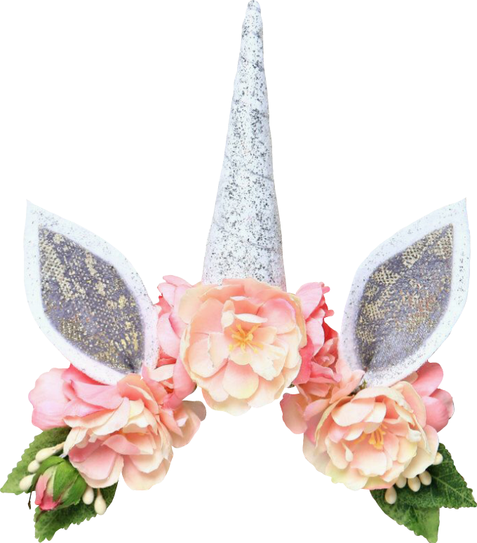 Floral Unicorn Headband Accessory