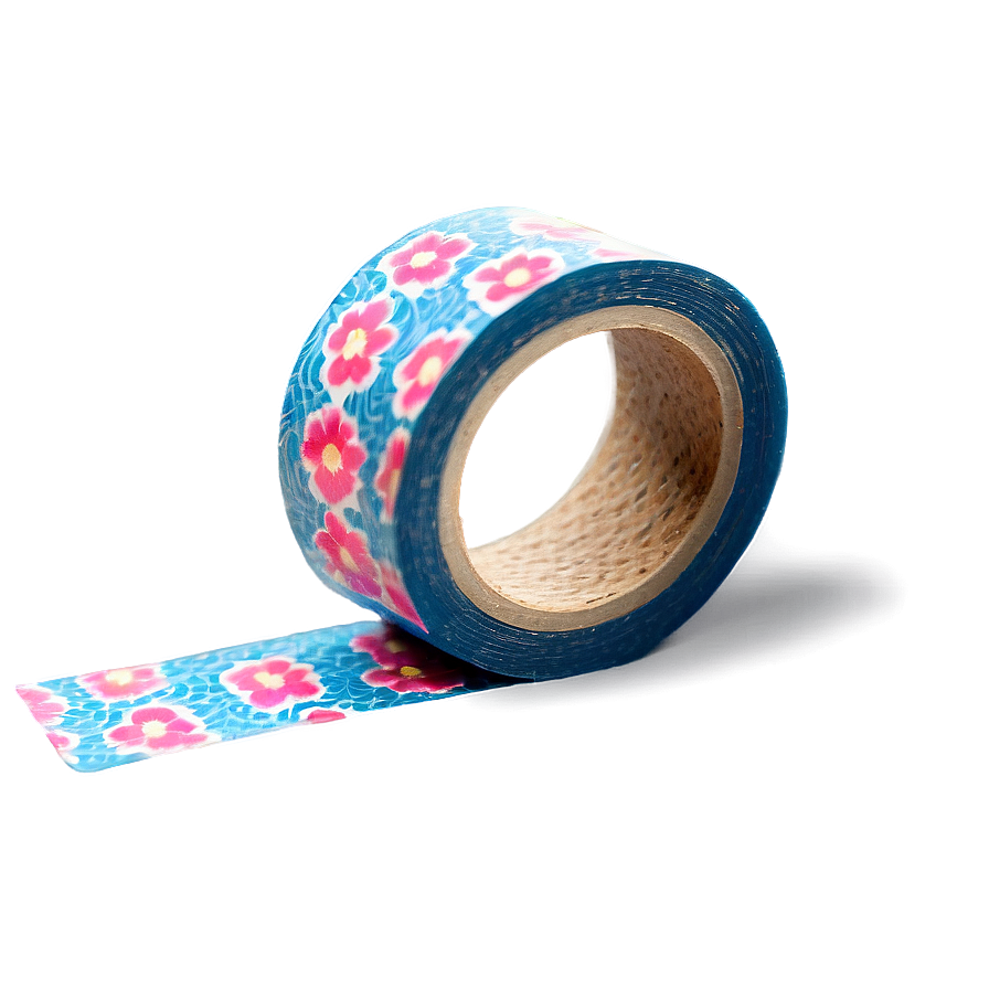 Floral Washi Tape Png 05252024