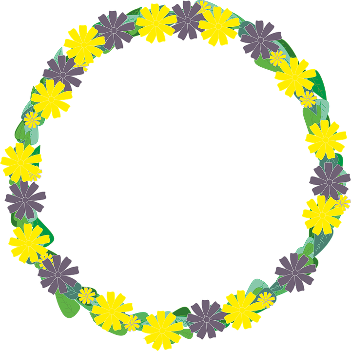 Floral Wreath Illustration