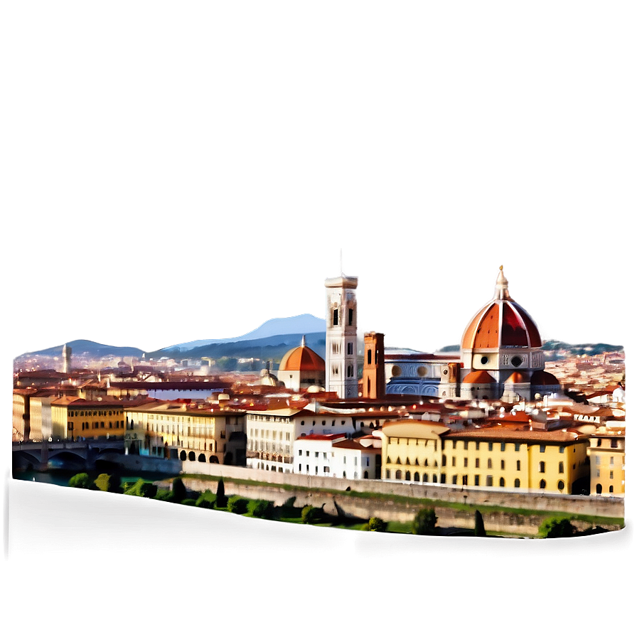 Florence Italy Skyline Png Jxr41