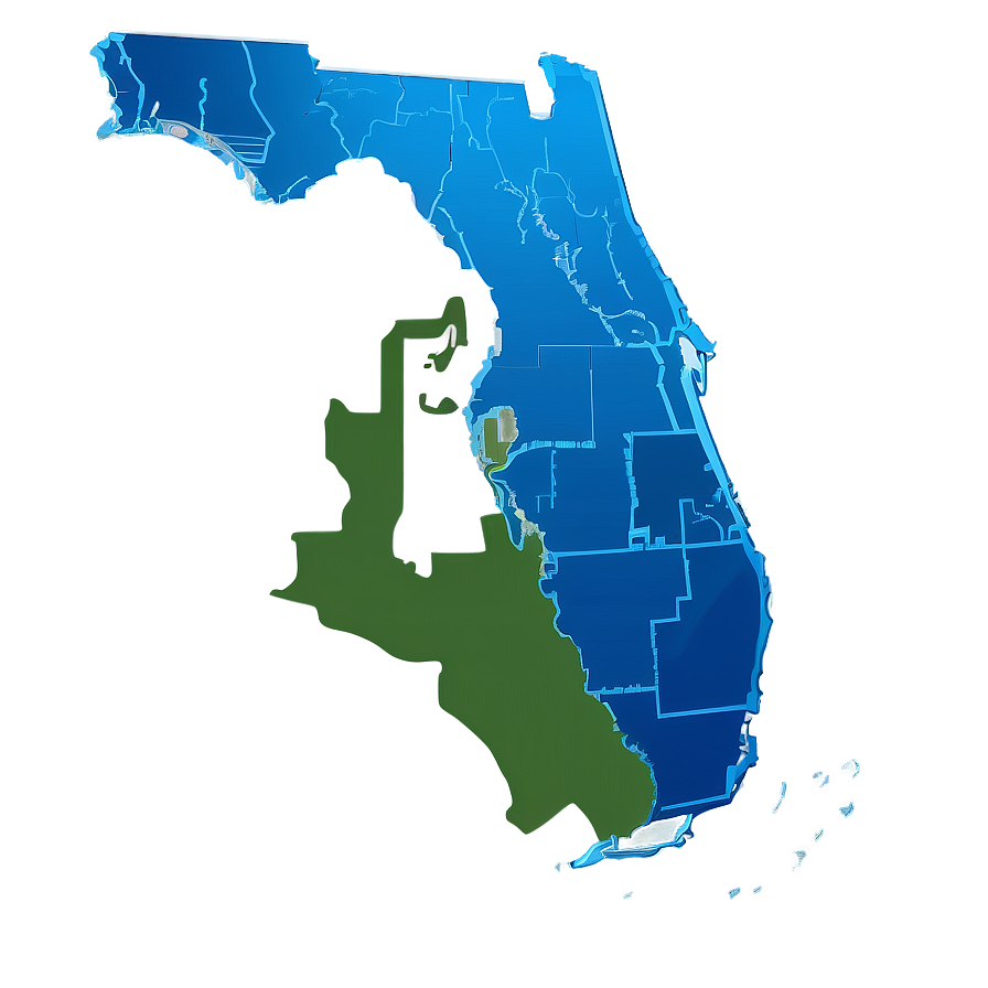 Florida Keys Outline Map Png Ndv