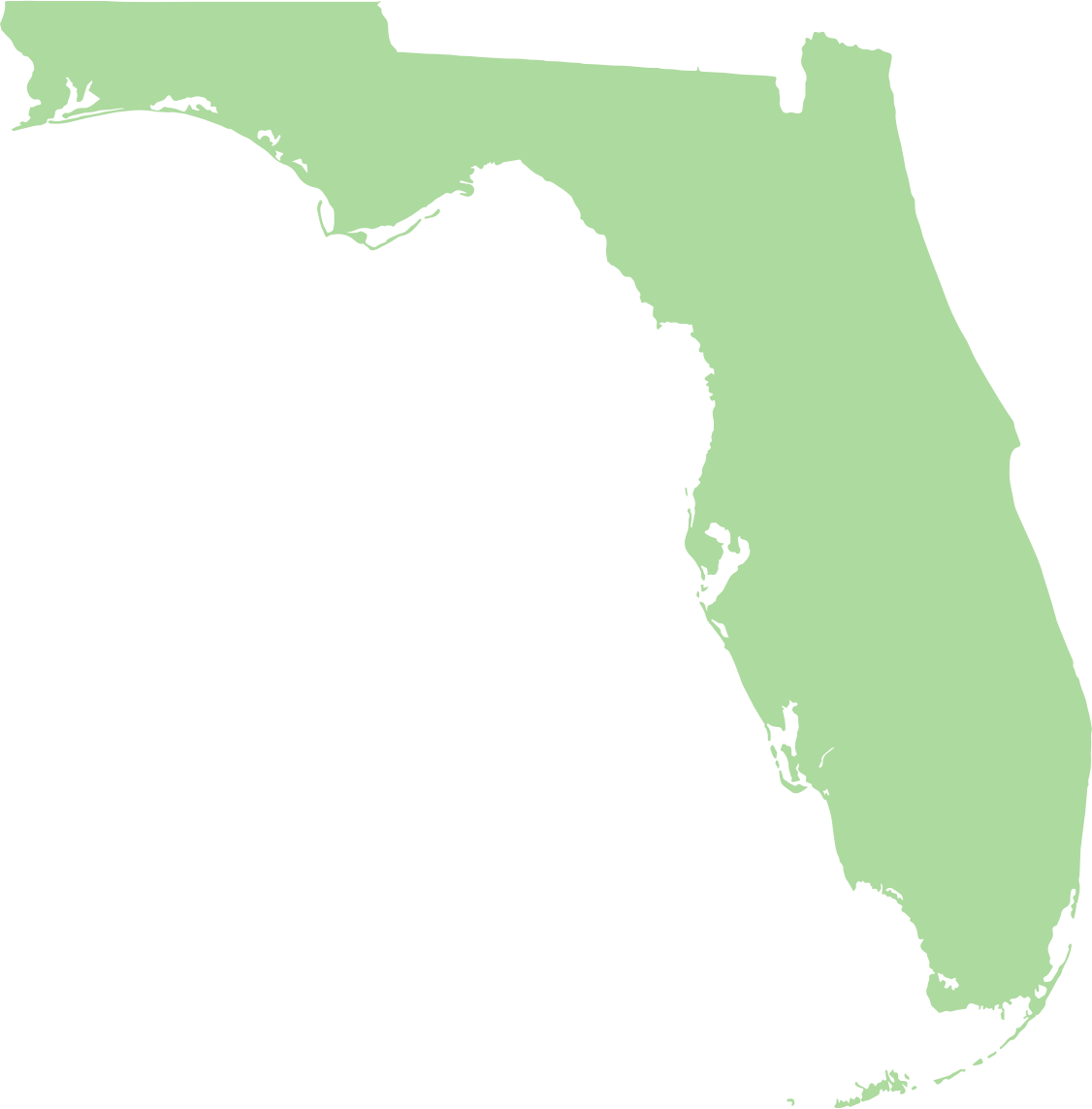 Florida State Outline