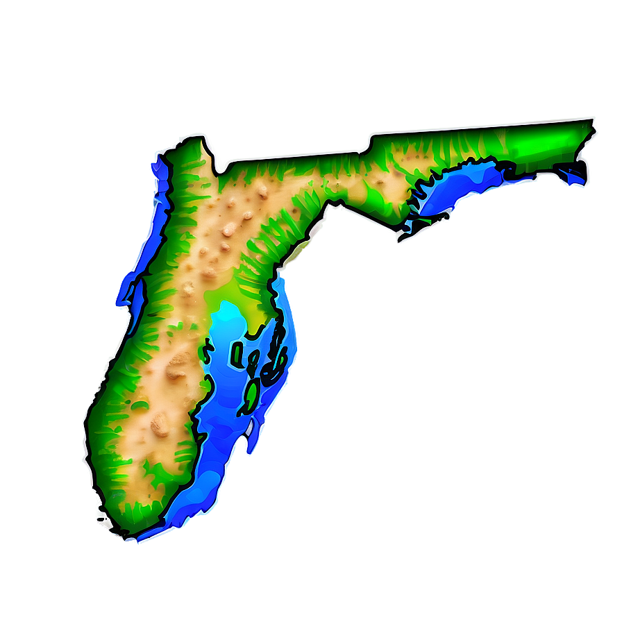 Florida State Parks Map Png 06212024