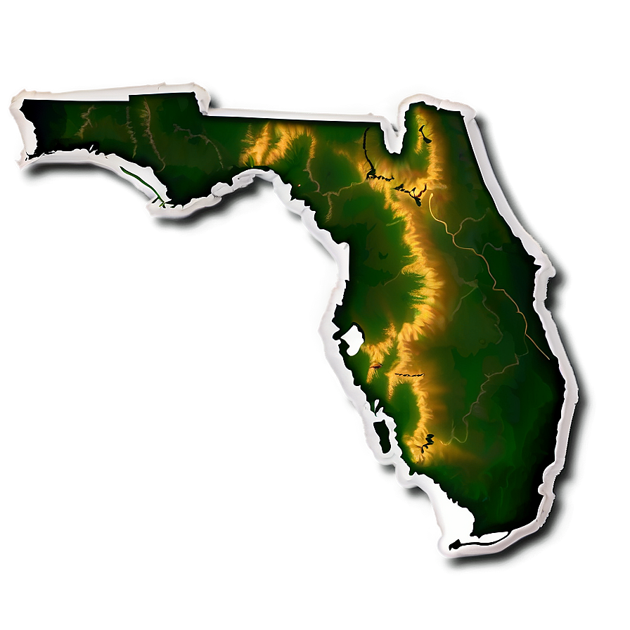 Florida State Parks Map Png Pvl6