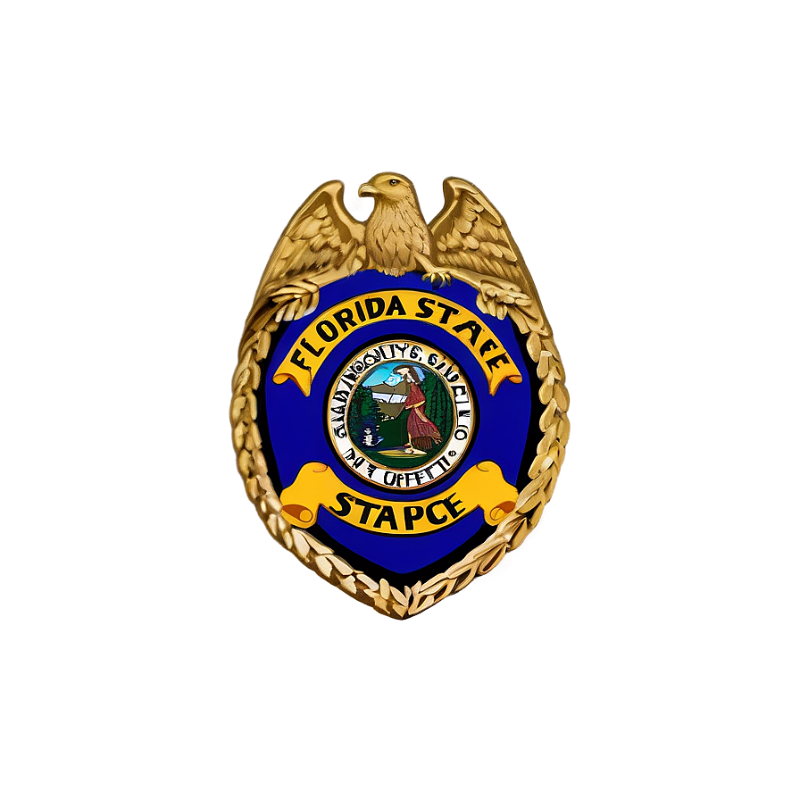 Florida State Police Badge Png 06212024