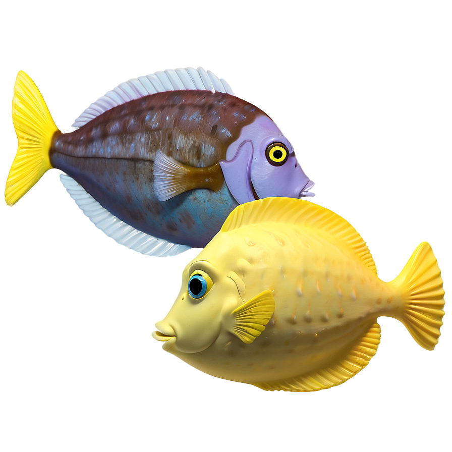 Flounder And Fish Friends Png 93