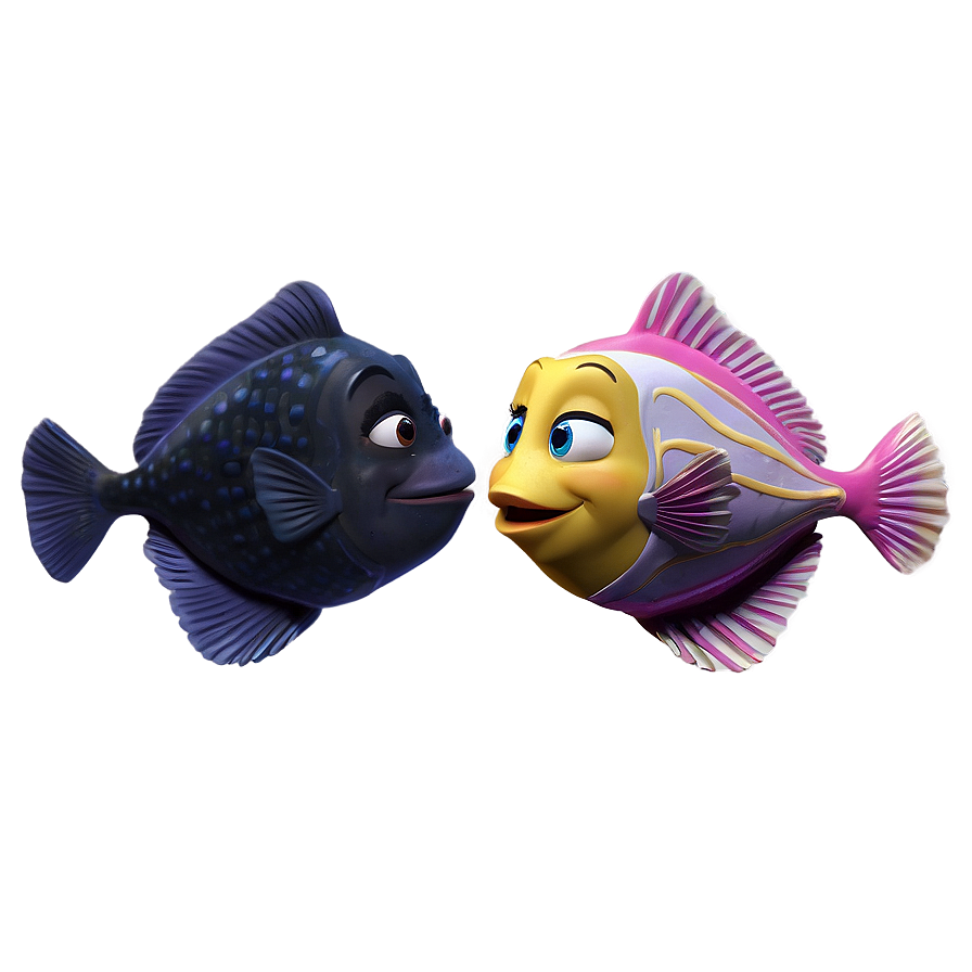 Flounder And Sebastian Png 06122024