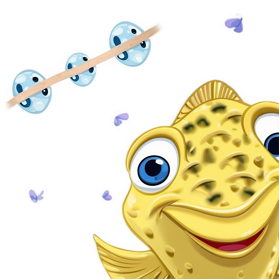 Flounder Disney Character Png 06122024