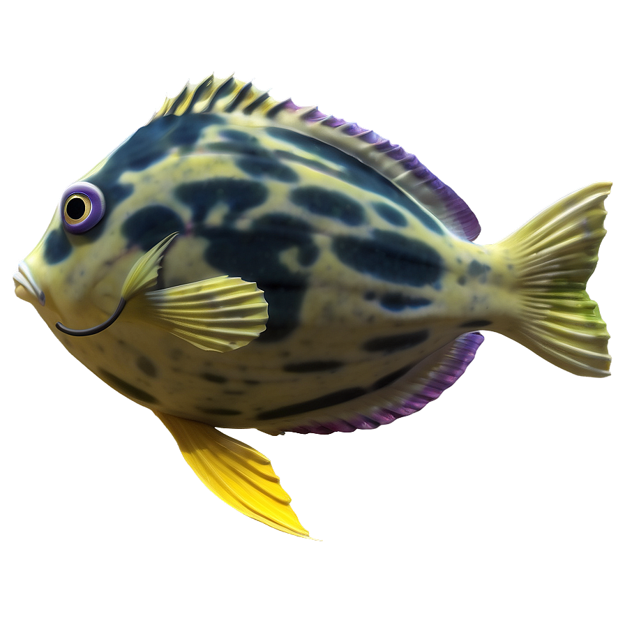 Flounder In Ocean Scene Png 50