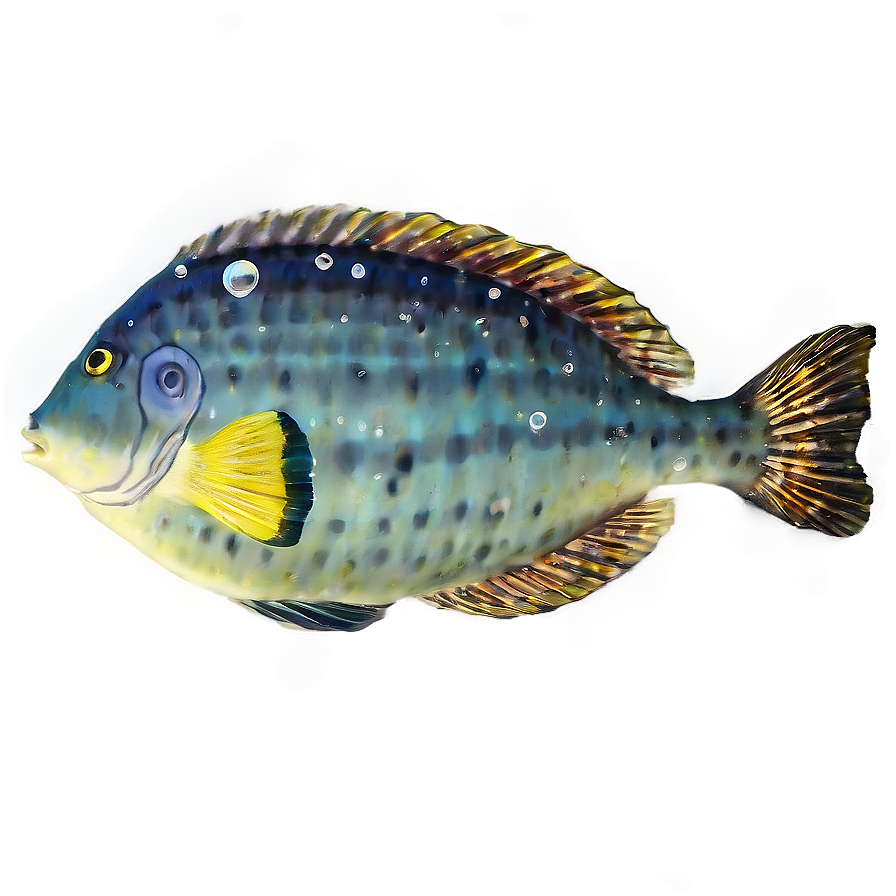 Flounder With Bubbles Png Dyr