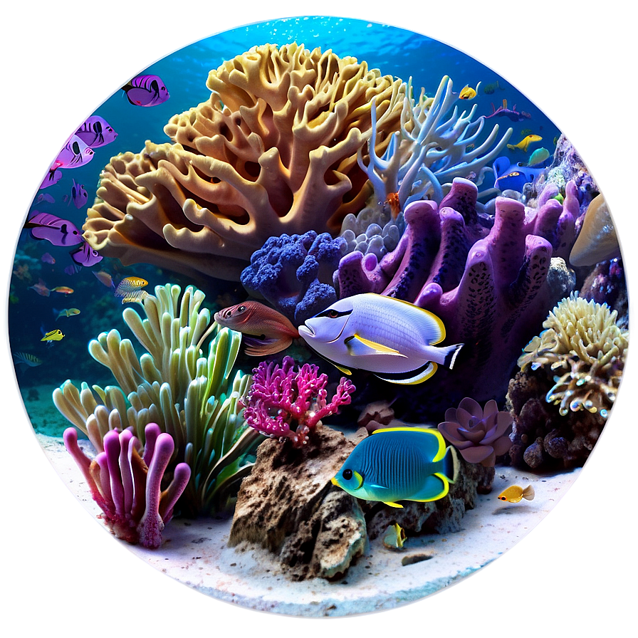 Flourishing Reef Ecosystem Png 06292024