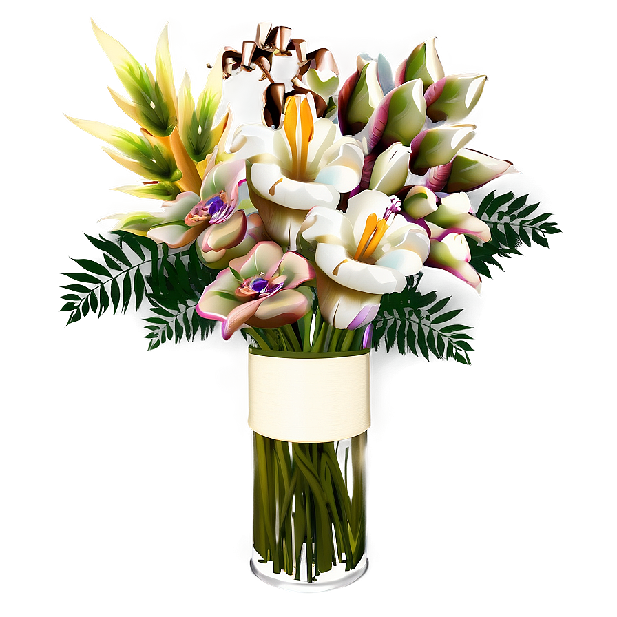 Flower Arrangement Clipart Png Owj