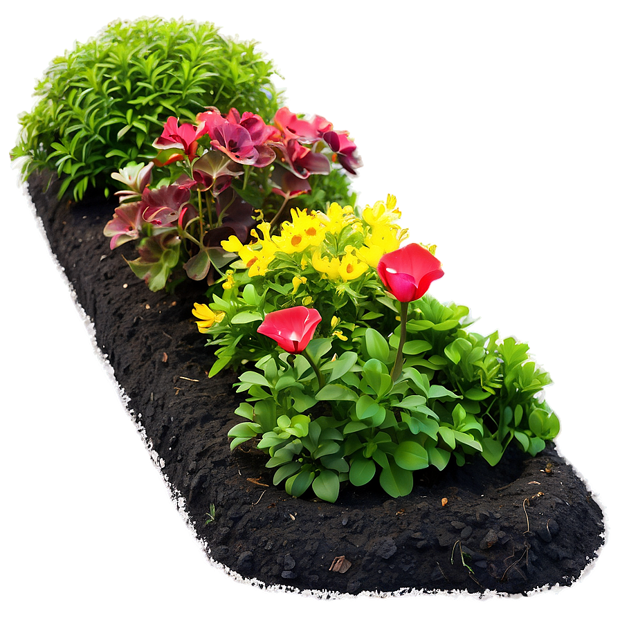 Flower Bed Fertilization Png 79