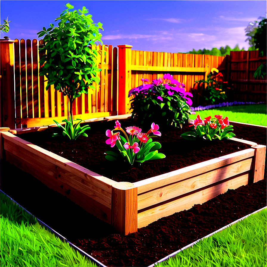 Flower Bed Planning Png 17