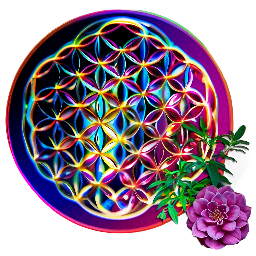 Flower Of Life Aura Cleanse Png 06252024