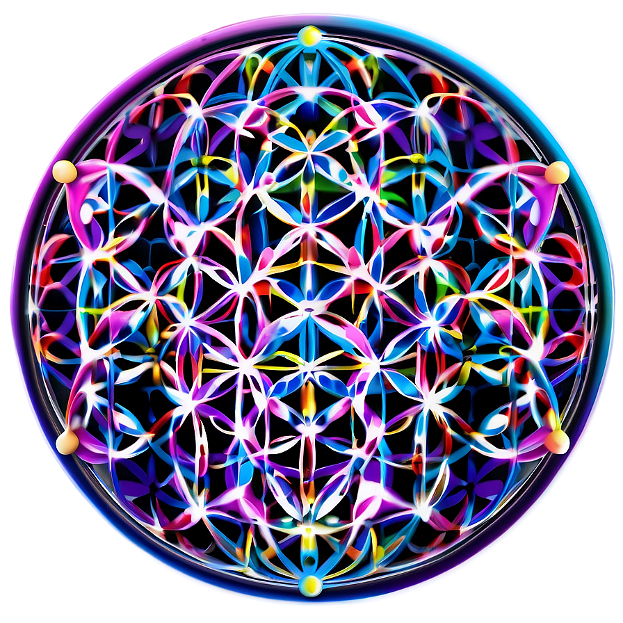 Flower Of Life Divine Matrix Png Fwn