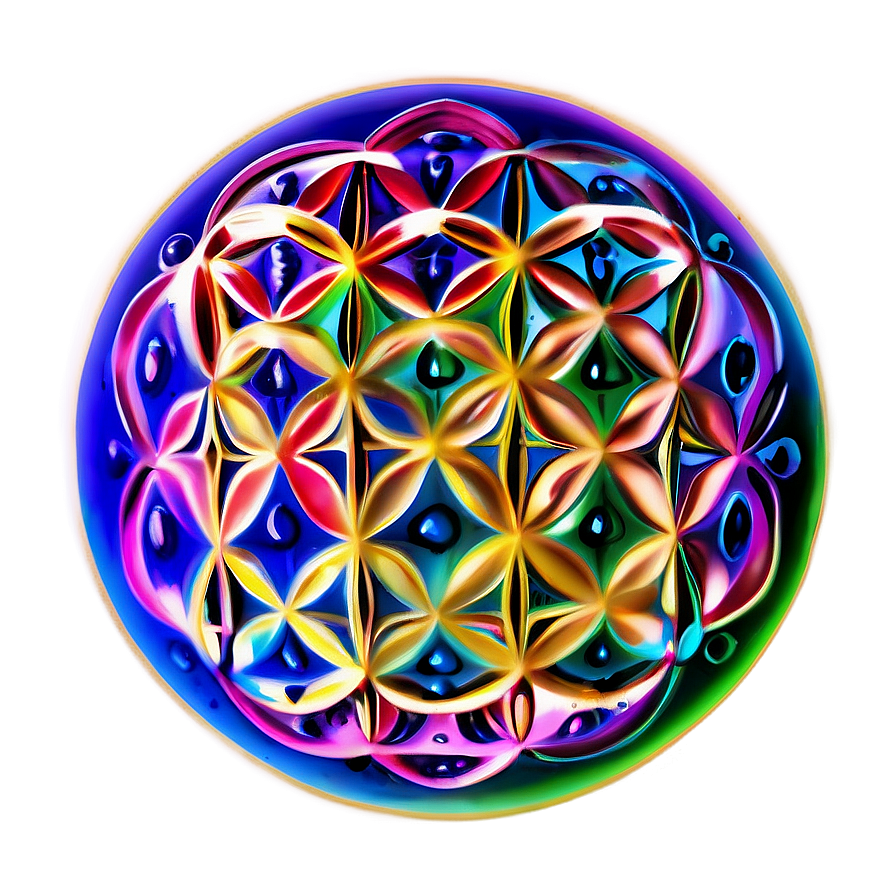 Flower Of Life Vibrational Essence Png Pdd28