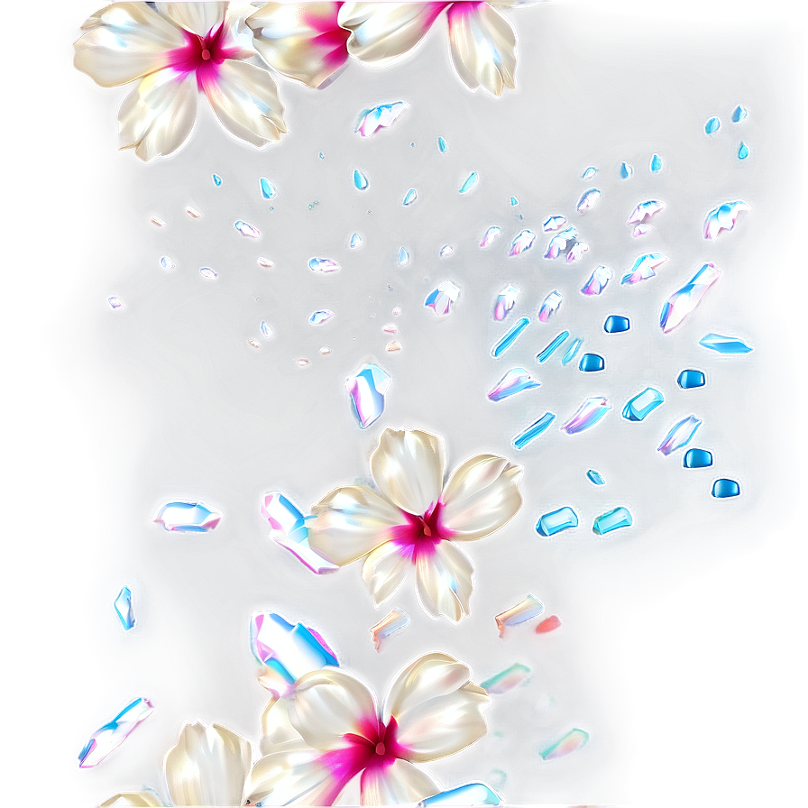 Flower Petals Scatter Png 61