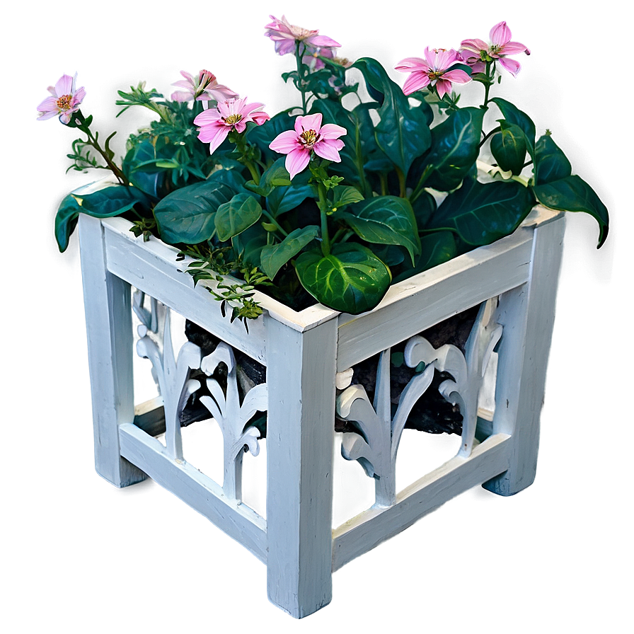 Flower Planter Box Png Ikt87