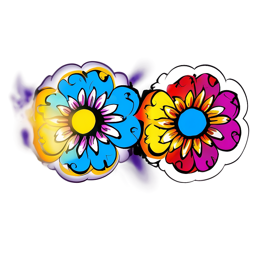 Flower Power Hippie Symbol Png 06202024