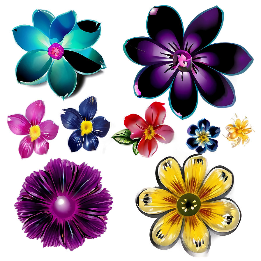 Flower Shapes Png 38