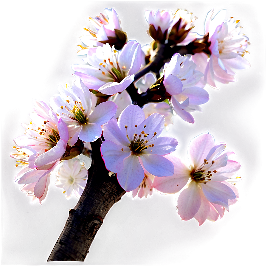 Flower Tree Branch Closeup Png 74