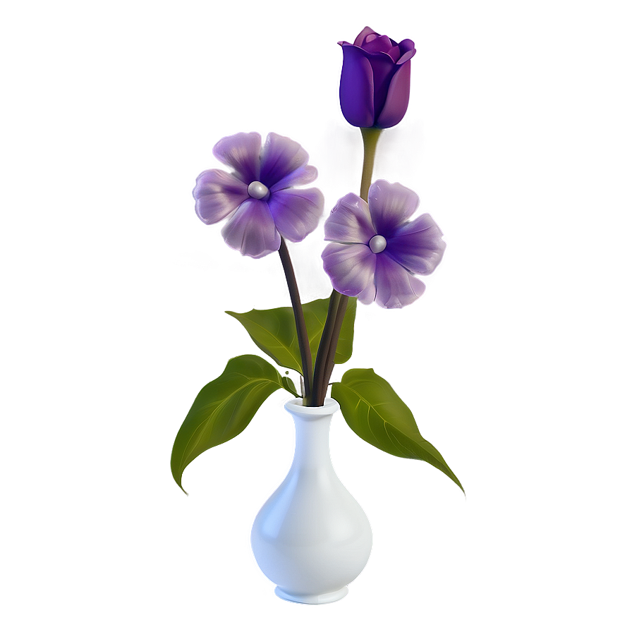 Flowers In Vase Png 06272024