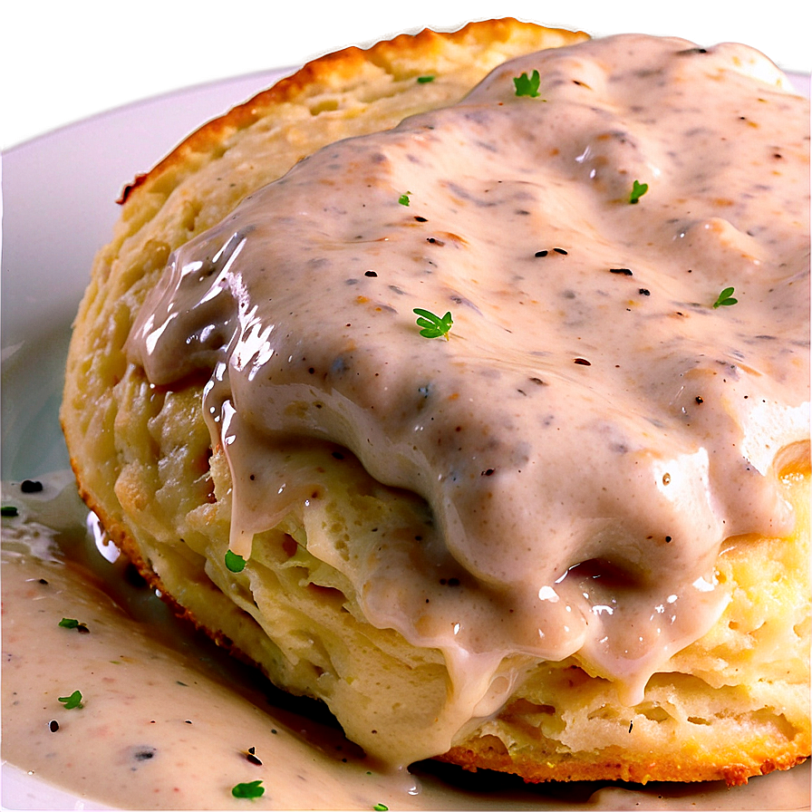 Fluffy Biscuits And Gravy Png Olv94