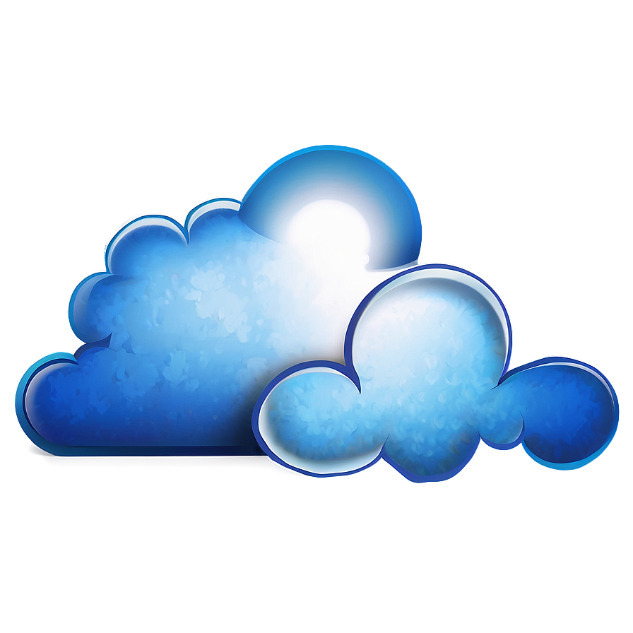 Fluffy Blue Clouds Png 19