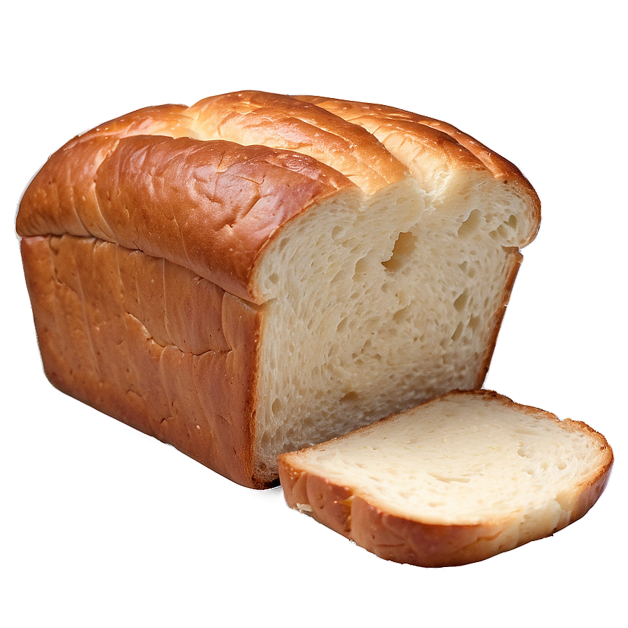 Fluffy Bread Slice Png 06132024