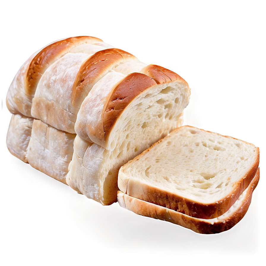 Fluffy Bread Slice Png 06132024