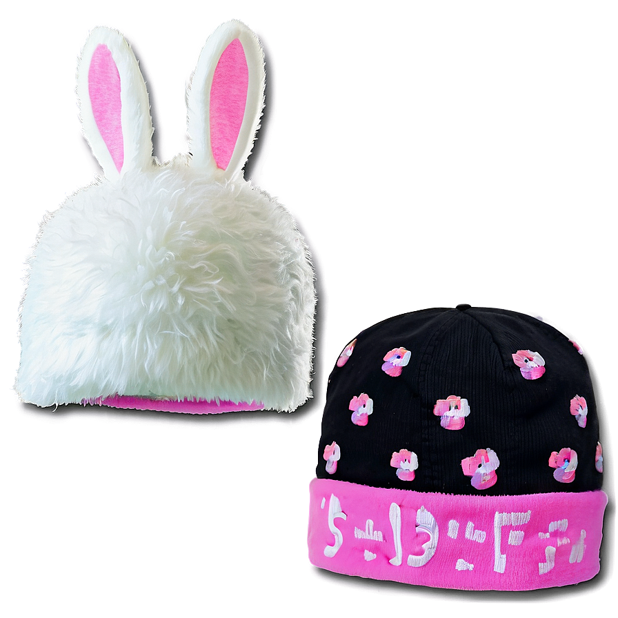 Fluffy Bunny Cap Png Jix63