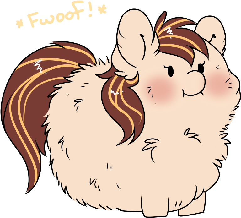 Fluffy_ Cartoon_ Creature_ Fwoof