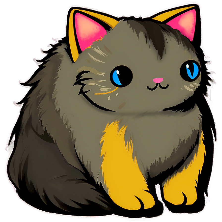 Fluffy Cat Ear Graphic Png 50